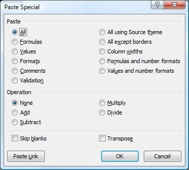 How to Use Paste Special in Excel - Excel Zoom